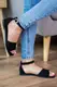 Женские босоножки Fashion Milo 2895 41 размер 26 см Черный