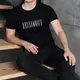 Футболка "#ВХЛАМИНГО" мужская, Черный, XXL, русский