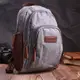 Современный рюкзак из полиэстера с большим количеством карманов Vintage 22149 Серый