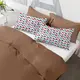 Набор наволочек 50х70 и 40х60 4 шт BROWN/LOVE