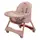 Детский стульчик для кормления ребенка с подносом Kidwell KARIMI Pink 2в1 / Стульчик-автокресло для детей