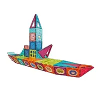 Конструктор магнитный Лодка, 110 деталей. Multicolor (160359)