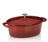 Гусятниця з кришкою Kela Сalido 12860 29 см 4 л червона