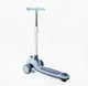 Самокат трехколесный Skyper S-77-9 колеса PU со светом и музыкой. Blue (189153)