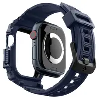 Чохол і ремінець Spigen для Apple Watch 11/ 10 (46mm) - Rugged Armor Pro 2 in 1, Navy Blue (ACS08606)