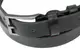 Мужской кожаный ремень под брюки Skipper 1266-33 черный 3,3 см