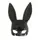 Маска Кролик PlayBoy Lux (черная)