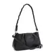 Женская кожаная сумка Borsa Leather K15001bl-black