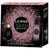 Подарунковий жіночий набір TOUCH OF WOMAN (Парфумированная вода/дезодорант) La Rive HIM-063766