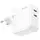 Адаптер сетевой HOCO Lucky dual-port charger C110A |2Type-C, 35W/3A, PD/QC|