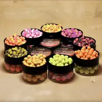 Бойли Adder Carp Hook Boilies AVID POP-UP 10 mm Peach&Pineapple Персик Ананас