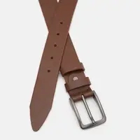 Чоловічий шкіряний ремінь Borsa Leather 125v1fx94light-brown
