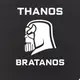 Экосумка MARVEL "Thanos bratanos", Черный, английский