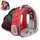 Рюкзак переноска для животных раздвижной CosmoPet CP-15 для кошек и собак 39x34x21 см Red