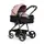 Коляска 3 в 1 Colibro OneMax з автокріслом 9023-COM-08, Flamingo, рожевий