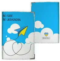 Обложка на паспорт Be free. Be Ukrainian. (ткань)