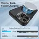 Чехол ESR для iPhone 15 Pro Max - Classic Kickstand Halolock (MagSafe), Cleare/Black (4894240176573)