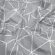 Евро постельное белье с простыней на резинке STONE LINES CS5