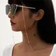 Цепочка для очков 9581 61 см золотистая