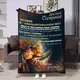 Плед 3D с пожеланиями для сестры Сестри Ангелочек 17954 135х160 см