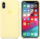 Чехол-накладка TOTO Silicone Case Apple iPhone X/XS Yellow