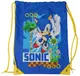 Детская сумка для обуви, котомка из прочной ткани Sonic синий