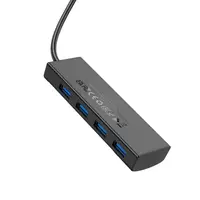 Переходник HOCO Easy safety 4-in-1 Adapter HB41 |Type-C to USB3.0x4||L=0.2M|