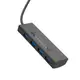 Переходник HOCO Easy safety 4-in-1 Adapter HB41 |Type-C to USB3.0x4||L=0.2M|