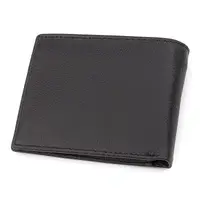 Чоловічий гаманець ST Leather 18352 (ST-1) натуральна шкіра Чорний