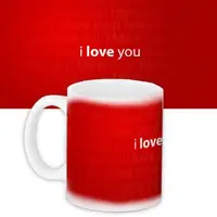 Кружка с принтом I love you 330 мл KR_L082