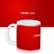 Кружка с принтом I love you 330 мл KR_L082