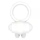 Эрекционное виброкольцо Power Clit Cockring, White