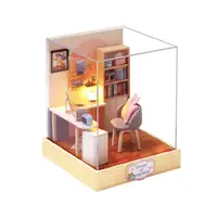 3D Румбокс кукольный дом DIY Cute Room QT-030 Corner of happiness детский конструктор