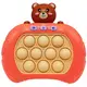 Электронная приставка Pop It консоль Quick Push Puzzle Game Fast 01-06-02(Red) антистресс