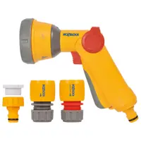 Пістолет - розпилювач + 3 конектори Multi Spray Soft Touch Starter Set HoZelock 2343