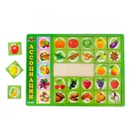 Деревянная игра "Ассоциации", продукты