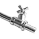 Смеситель QN 1/2" монокран на гайке (КРАТНО 2шт) AQUATICA QN-1G158C (9786600)