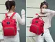 Сумка-рюкзак для мам MOTHER BAG el-1230 КРАСНАЯ