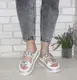 Женские белые шлепанцы с декоративными цепочками подошва в белых стразах