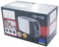 Тостер Crownberg CB-1106 750 Вт • Горизонтальний побутовий тостер на 2 тости