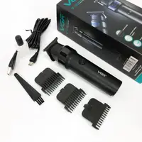 Машинка для стрижки волосся VGR V-987 BLACK, для стрижки посіченого волосся
