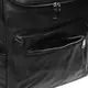 Мужской кожаный рюкзак Borsa Leather k168008-black