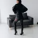 Ботфорты женские Fashion Misty 3304 41 размер 26 см Черный