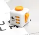 Кубик антистресс Fidget Cube 18579 3.5х3.5х4 см белый с оранжевым