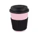 Стакан с крышкой Kamille KM-1135-Pink 400 мл розовый