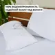 Ткань непромокаемая махровая с водоотталкивающей мембраной, 210 см 140 гр/м2 с пропиткой белая хлопок для простыней пеленок