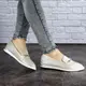 Женские слиперы Fashion Jeffy 1754 39 размер 25 см Бежевый
