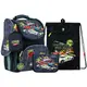 Набор Kite рюкзак + пенал + сумка для обуви SET_HW24-501S Hot Wheels