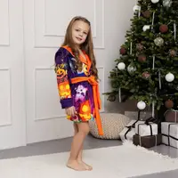 Халат дитячий з плюшевого велюру Happy Halloween 18191 122-128 см
