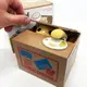 Детская сейф копилка воришка монет в коробке